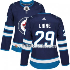 Winnipeg Jets Trikot Patrik Laine 29 Adidas 2017-2018 Marineblau Authentic - Dame